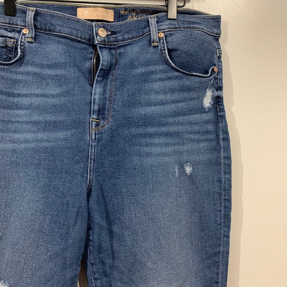 7 for all mankind vintage stretch denim - Picture 2 of 5